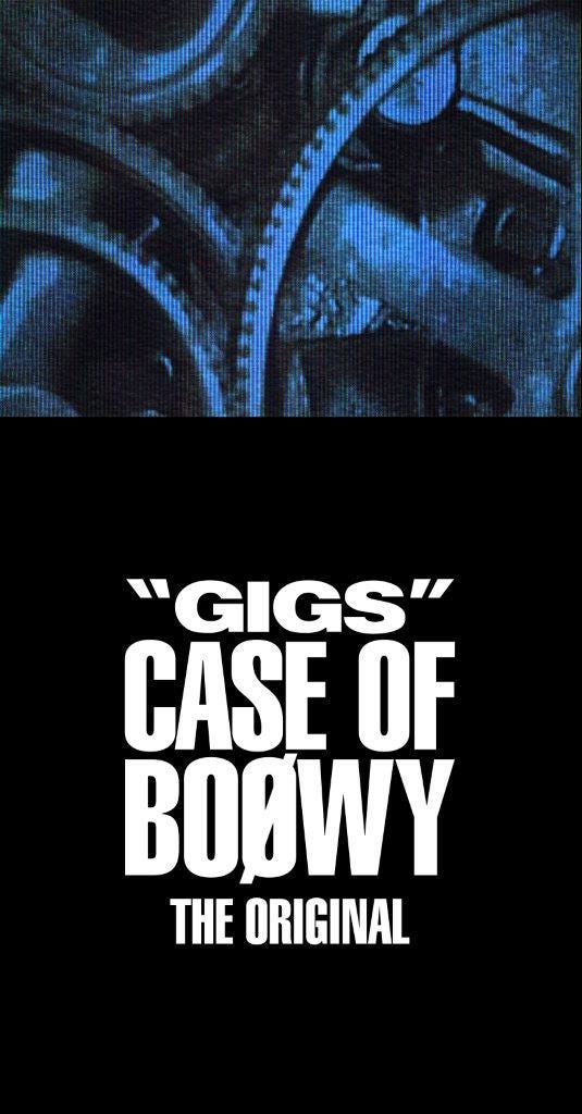 BOOWY『“GIGS” CASE OF BOOWY -THE ORIGINAL-』【完全限定盤】ジャケット写真(提供写真)