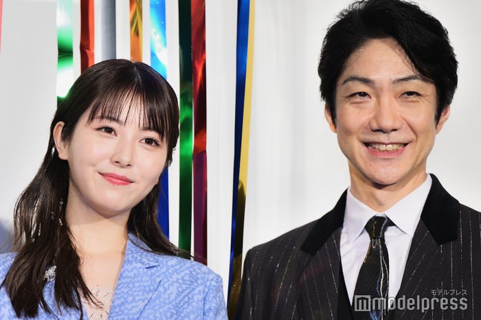 浜辺美波、野村萬斎(C)モデルプレス