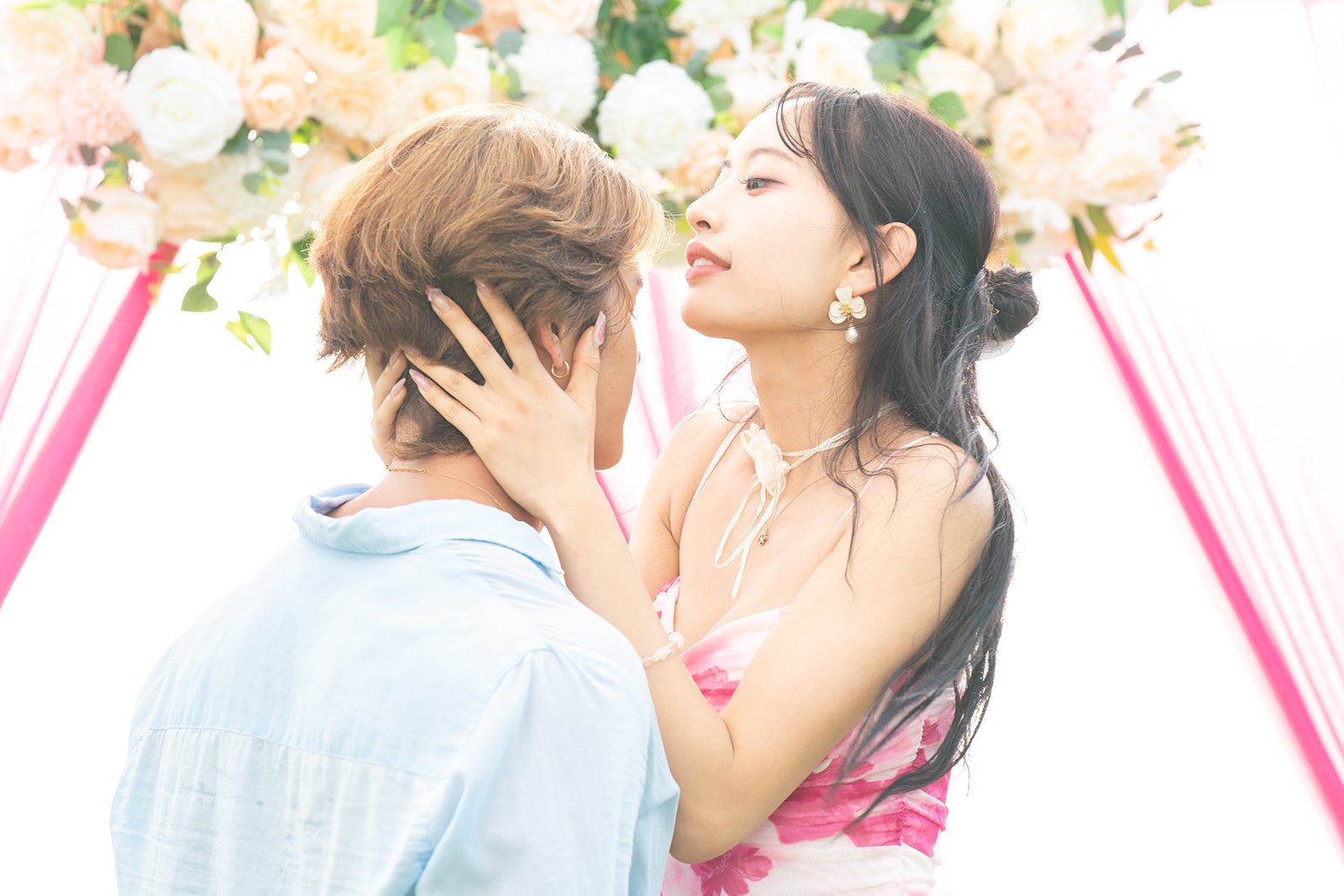 真子心太朗、藤川らるむ「シャッフルアイランド Season6」最終話（C）AbemaTV, Inc.