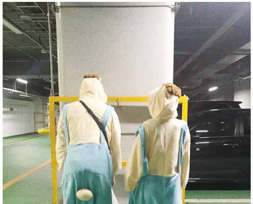 高橋愛&あべこうじ、夫婦で“クマタン”コスプレ ハロウィンデートを満喫