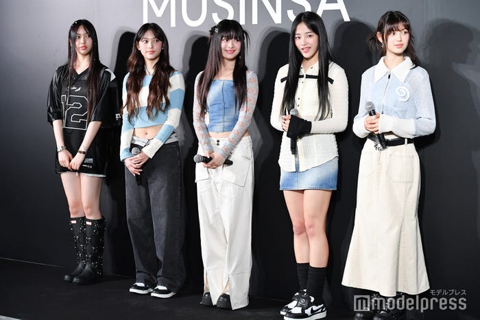 ヘイン、ヘリン、ハニ、ミンジ、ダニエル/NewJeans(C)モデルプレス