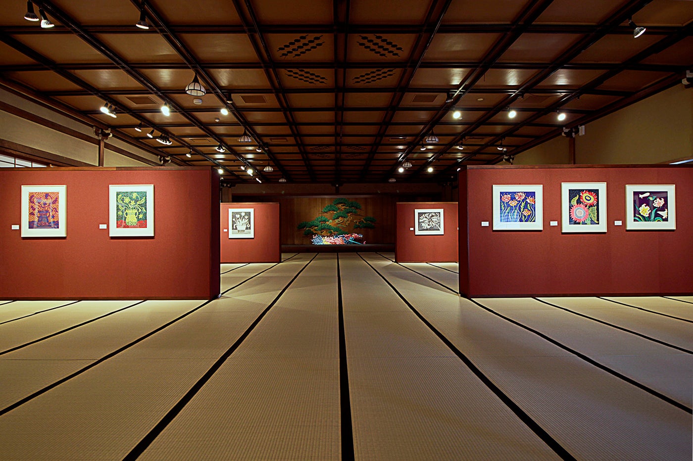第4展示室 花の間／画像提供：フォーエバー現代美術館 祇園・京都