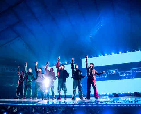 BE:FIRST、デビューから2年4ヶ月で初の東京ドーム公演開催 2日間で約10万人動員