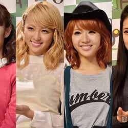 （左から）鷲尾伶菜、Ami、Aya、藤井夏恋が語った“夢を叶える秘訣”【モデルプレス】
