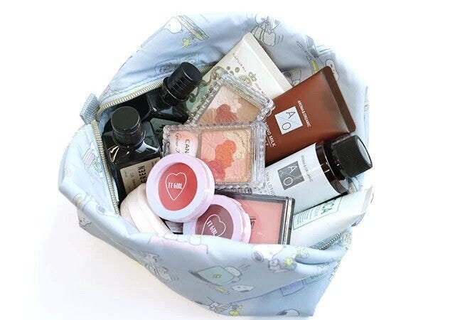 スヌーピー付録 宝島社 限定アイテム スヌーピーBIGポーチの実用例