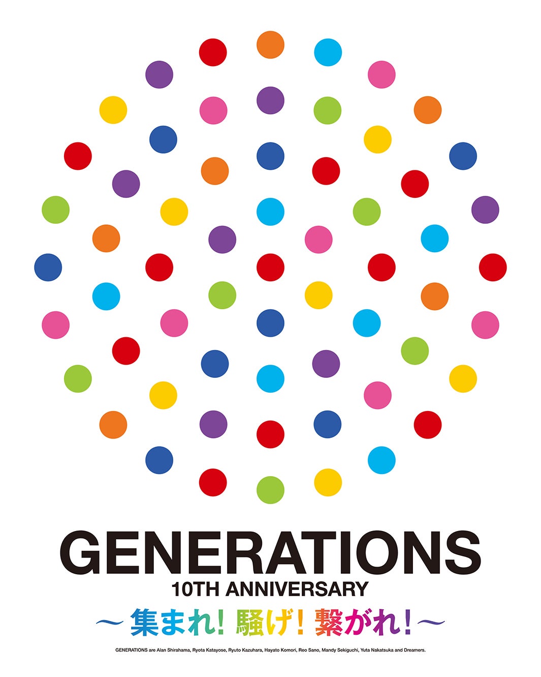 GENERATIONS／10周年ロゴ（提供写真）