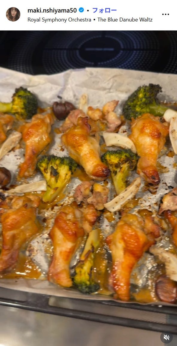 西山茉希Instagramより