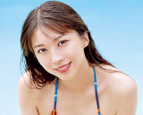 モー娘。牧野真莉愛、水着姿で抜群スタイル際立つ「ヤンマガ」19回目表紙登場