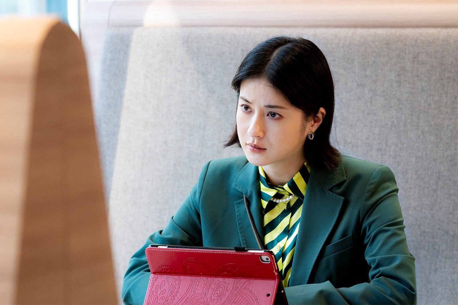 松本若菜／「夕暮れに、手をつなぐ」第7話より（C）TBS