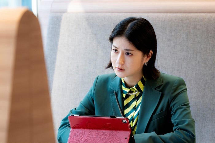 松本若菜/「夕暮れに、手をつなぐ」第7話より(C)TBS