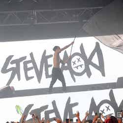 スーパー・プレミアム・ワンマン・パーティ「STEVE AOKI LIVE “CAKE ME CRAZY”」を開催したスティーヴ・アオキ