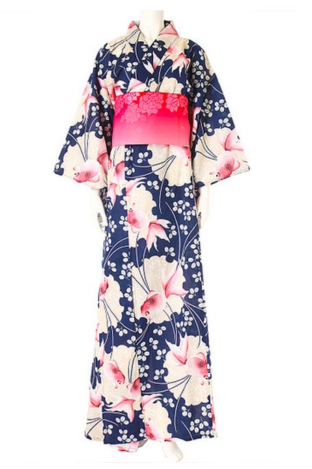 金魚柄浴衣4点セット「fifth」8,900円（税抜）／画像提供：fifth