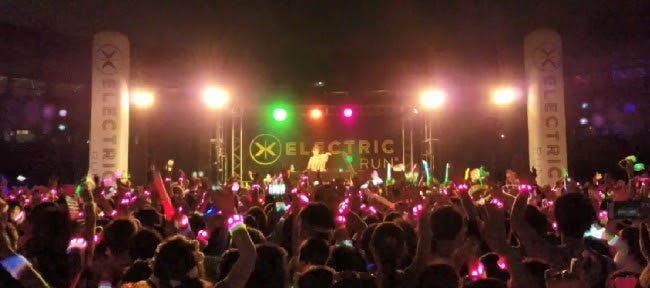 Electric Run Tokyo Halloween Night 2017／画像提供：エレクトリックラン実行委員会