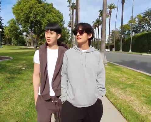 BTS・V「パラサイト」チェ・ウシクとの友情が話題 アカデミー賞受賞をお茶目に祝福