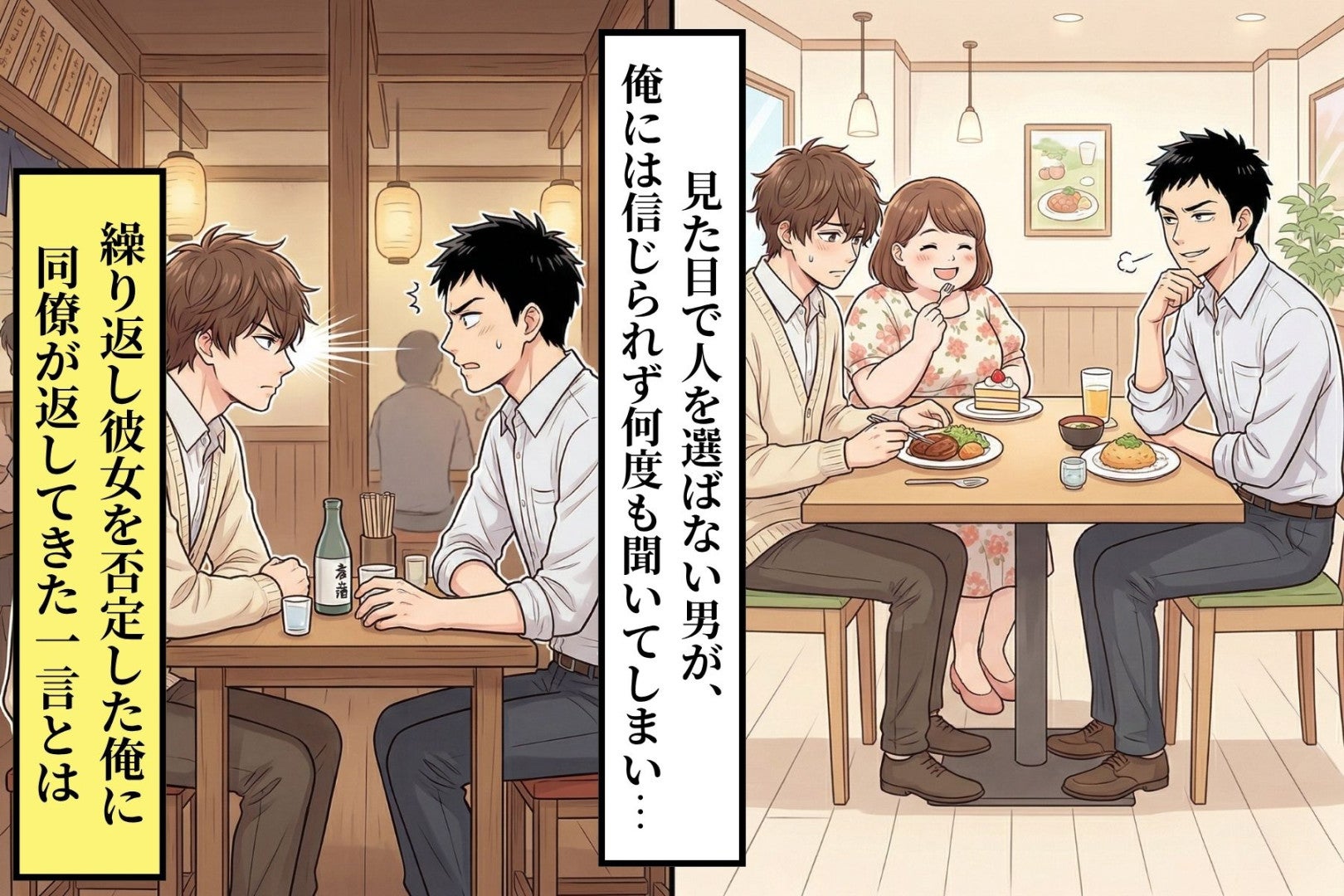 「人を見る目がなかった」あいつの彼女を否定した俺が抱えていた、誰にも言えなかった後悔