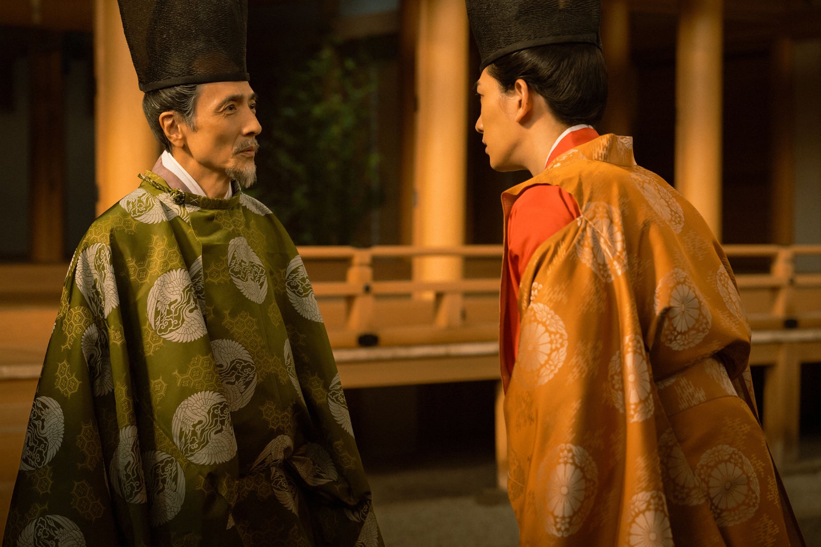 橋爪淳、町田啓太「光る君へ」第12話より（C）NHK