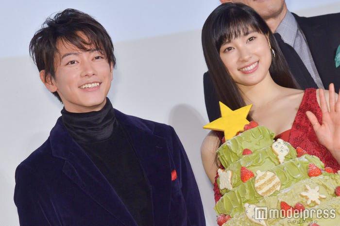 佐藤健&土屋太鳳/映画舞台挨拶時撮影 (C)モデルプレス