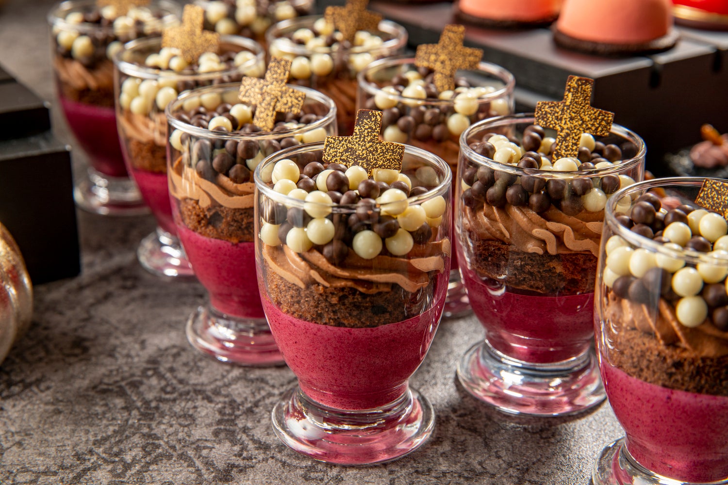 ゴシック・ハロウィン・スイーツビュッフェ／画像提供：コンラッド東京