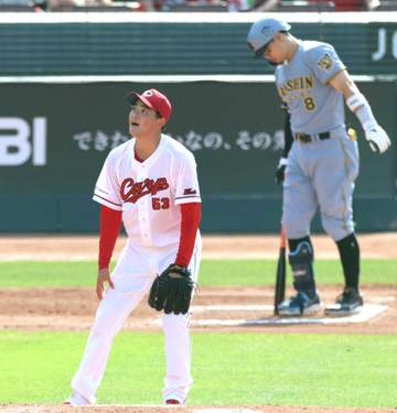 広島・岡本 佐藤輝、森下に被弾し無念 「本当に悔しいピッチング」 期待感じた続投「七回も行かせてくれたのはうれしかった」