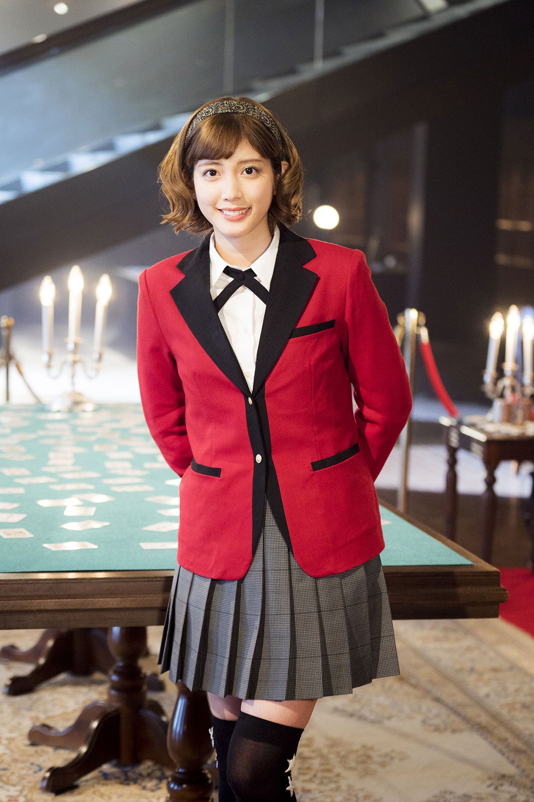 松田るか（C）河本ほむら・尚村透／SQUARE ENIX・ドラマ「賭ケグルイ」製作委員会・MBS