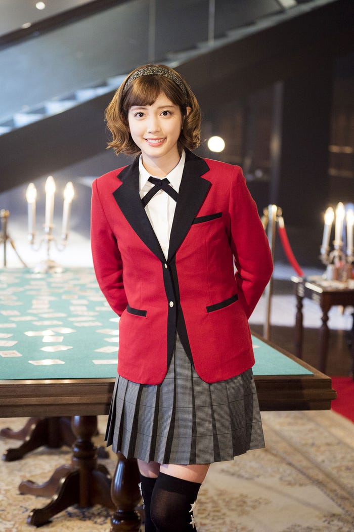 松田るか(C)河本ほむら・尚村透/SQUARE ENIX・ドラマ「賭ケグルイ」製作委員会・MBS