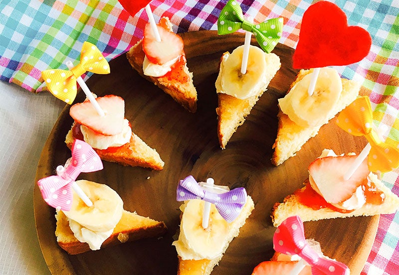 カラフルな見た目にキュン。お手軽簡単「ピンチョスケーキ」【柏原歩のトレンドレシピ】／画像提供：柏原歩