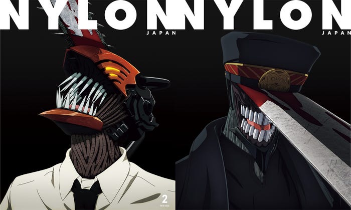 「NYLON JAPAN CHAINSAW MAN ISSUE」(12月26日発売)表紙:チェンソーマン、サムライソード(C)NYLON JAPAN