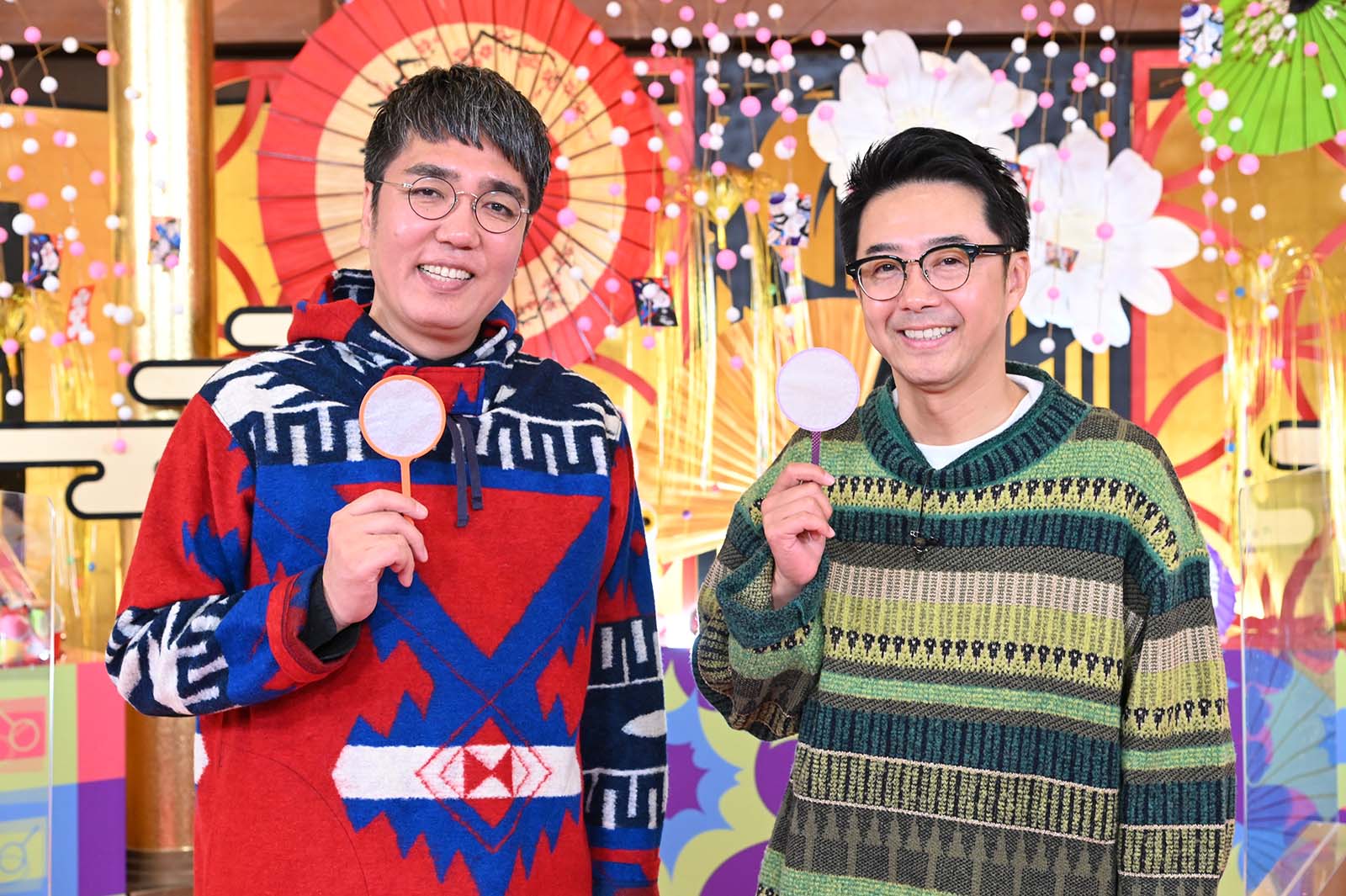 小木博明、矢作兼（おぎやはぎ）（C）中京テレビ、日本テレビ