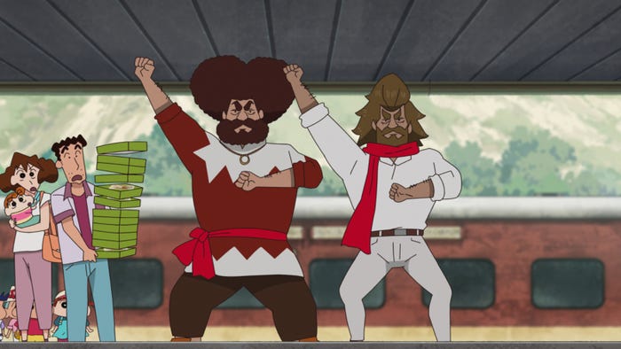 「映画クレヨンしんちゃん 超華麗!灼熱のカスカベダンサーズ」(C)臼井儀人/双葉社・シンエイ・テレビ朝日・ADK 2025