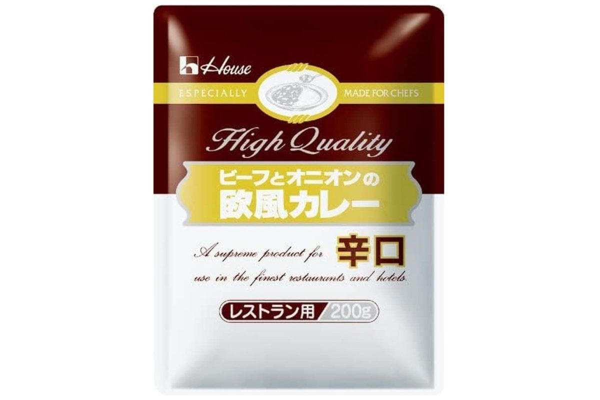 ビーフとオニオンの欧風カレー