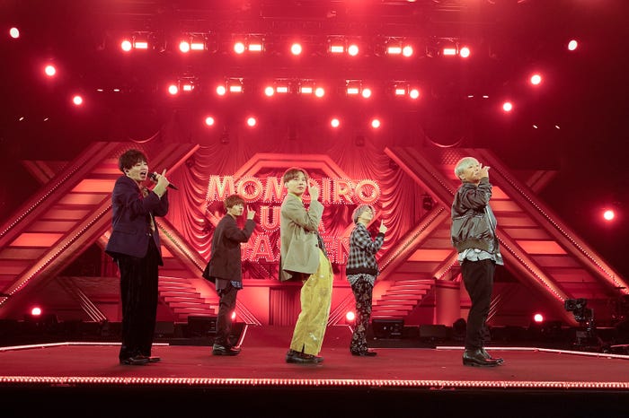 Da-iCE「第6回 ももいろ歌合戦」より(提供写真)