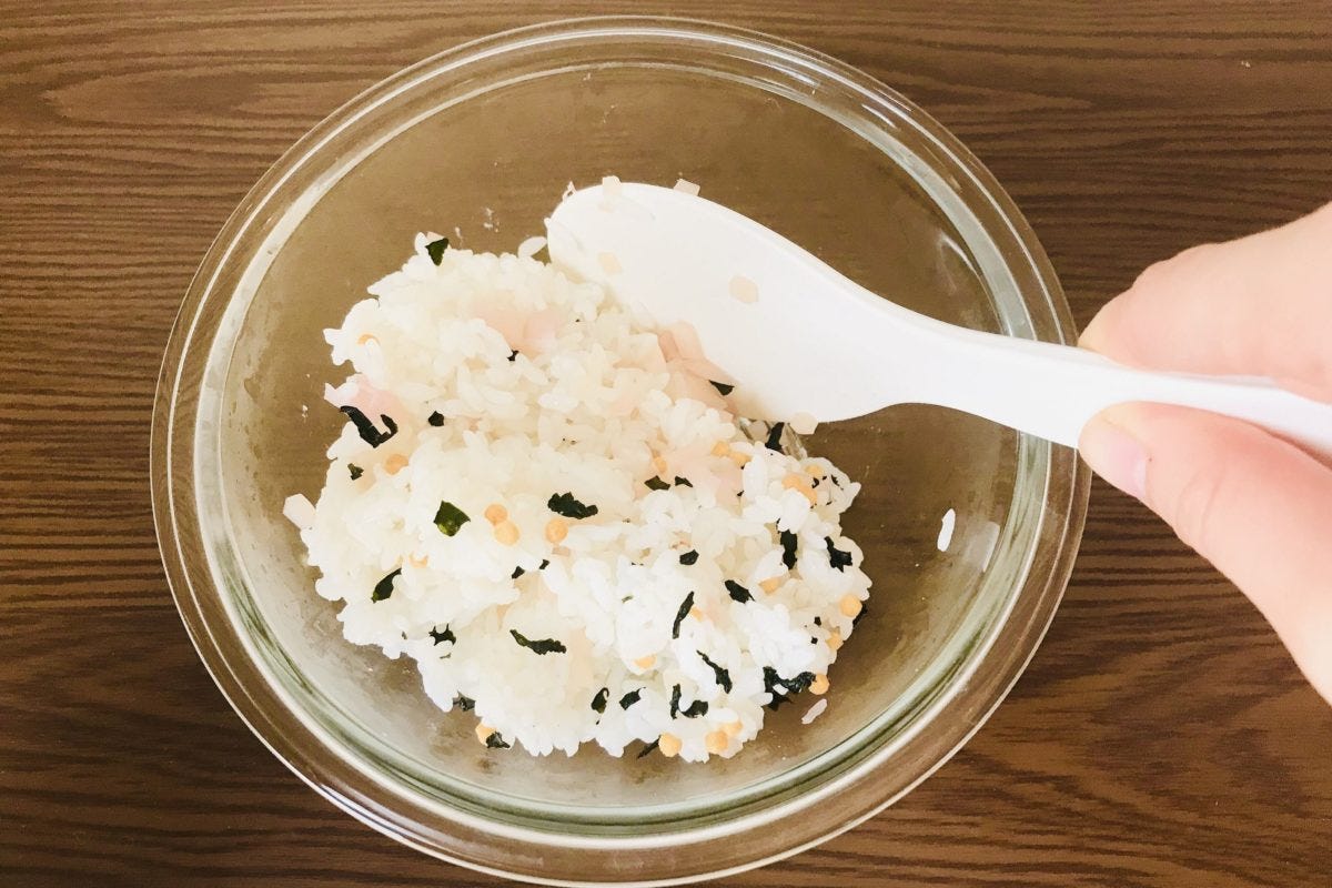 わかめと新生姜のおにぎり