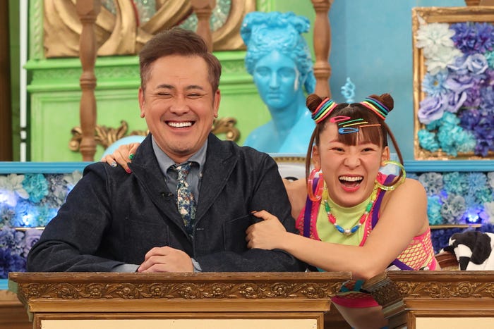有田哲平、フワちゃん(C)フジテレビ