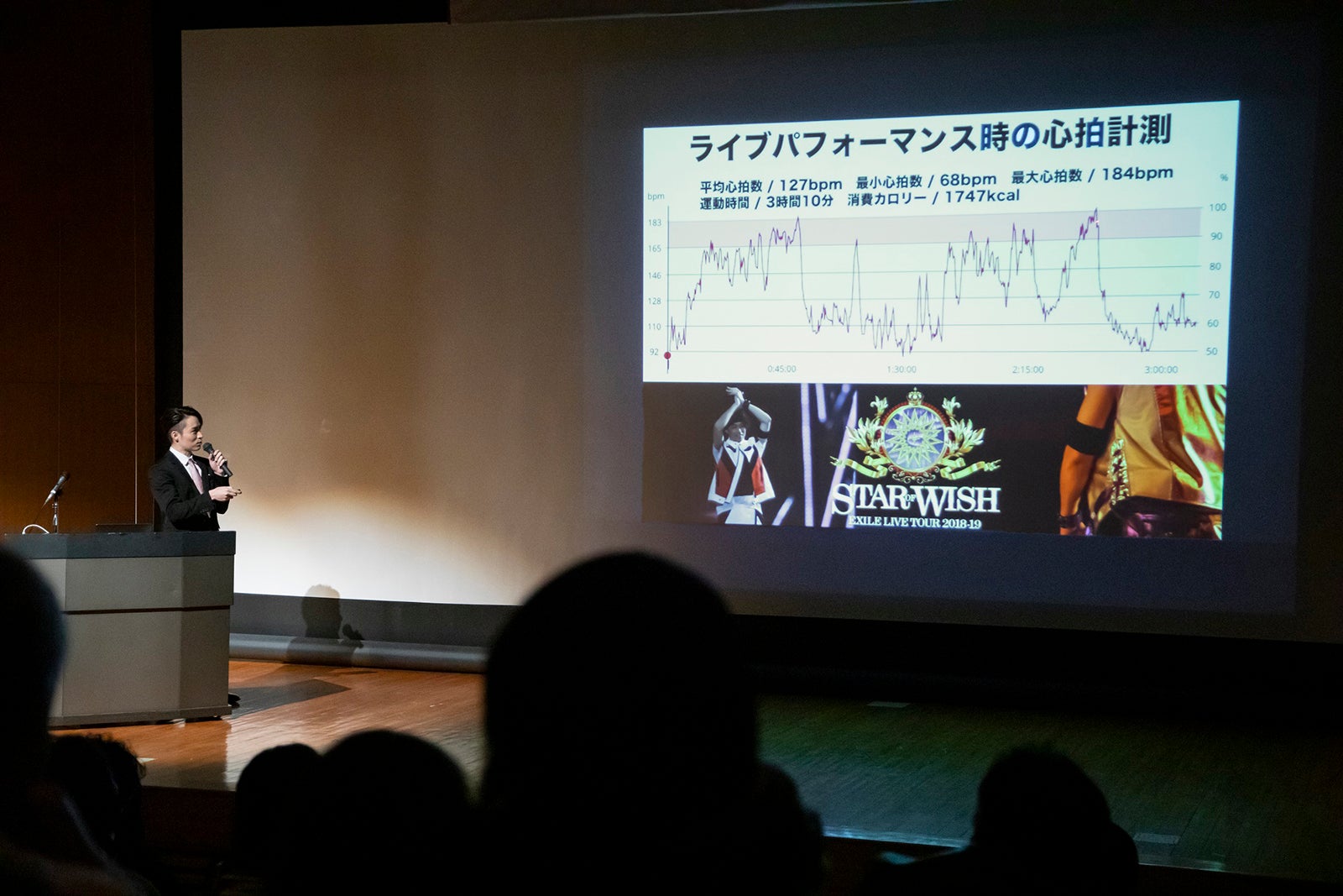 TETSUYAが講師として登場／写真提供：所属事務所