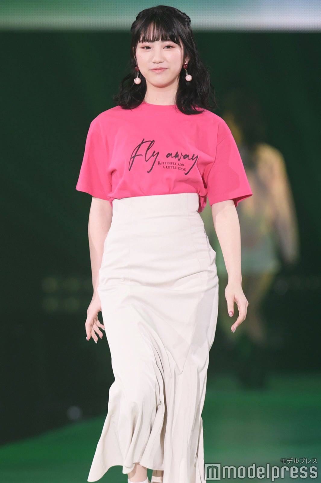 堂々としたウォーキングを披露（C）モデルプレス