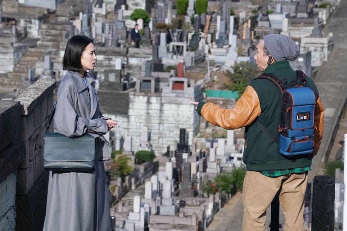 中谷美紀、梶原善「ONE DAY~聖夜のから騒ぎ~」第7話より(C)フジテレビ