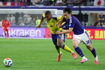 日本－スウェーデンは前半0-0で折り返す 終了間際に中村が決定機も相手GK好セーブ 引き分け以上で2位以内での通過、負けても5点差以内なら突破