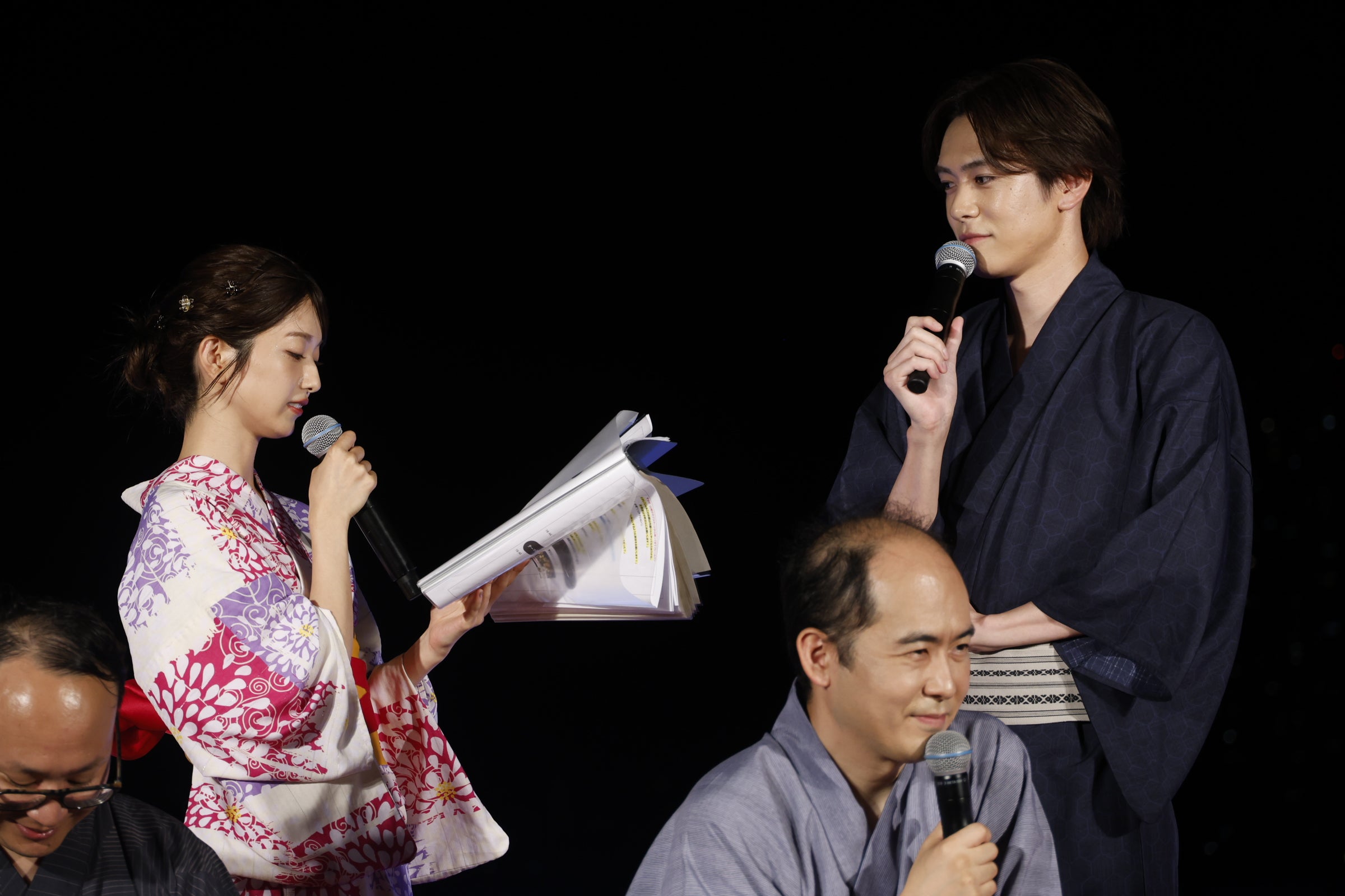 小室安未、内藤秀一郎（C）SDGs EDOGAWA ONLINE HANABI FESTIBAL supported by TGC