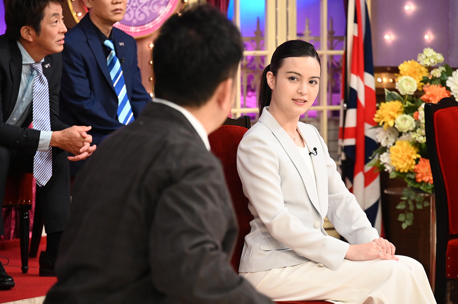 バラエティ初登場となる研究者・吉富愛望アビガイル（写真右）（C）日本テレビ

