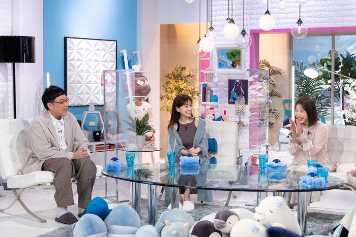 山里亮太、田中みな実、弘中綾香 (C)テレビ朝日