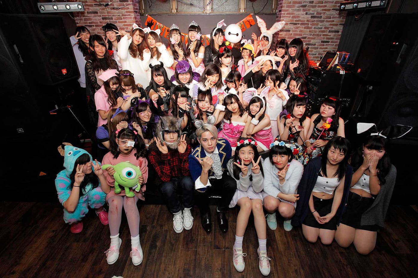 バトシン・志村禎雄もゲスト参加したCandyDoll部ハロウィンパーティー