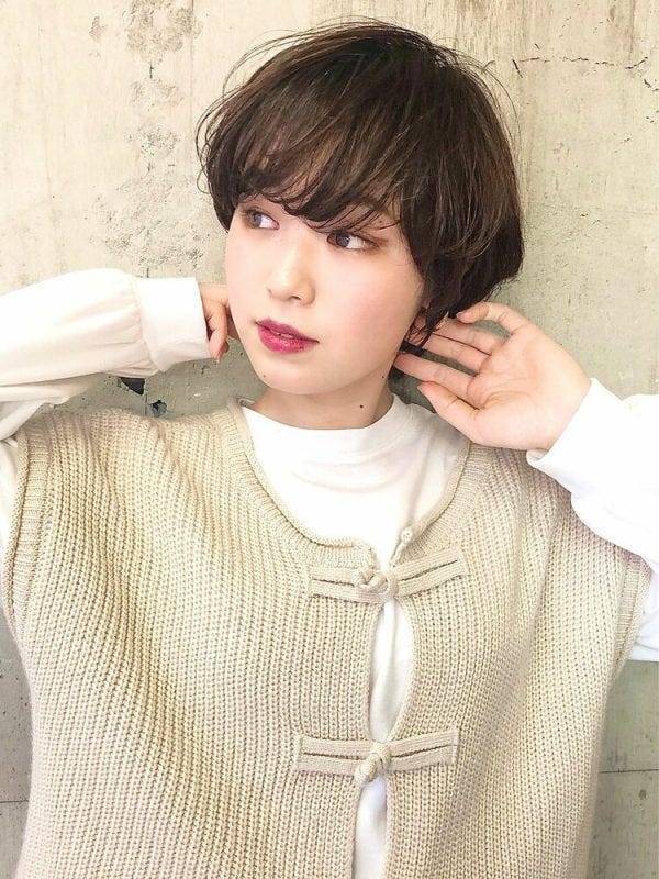 卵型さんに必見のショートヘアカタログ 小顔に見えるおしゃれな髪型をご紹介 モデルプレス