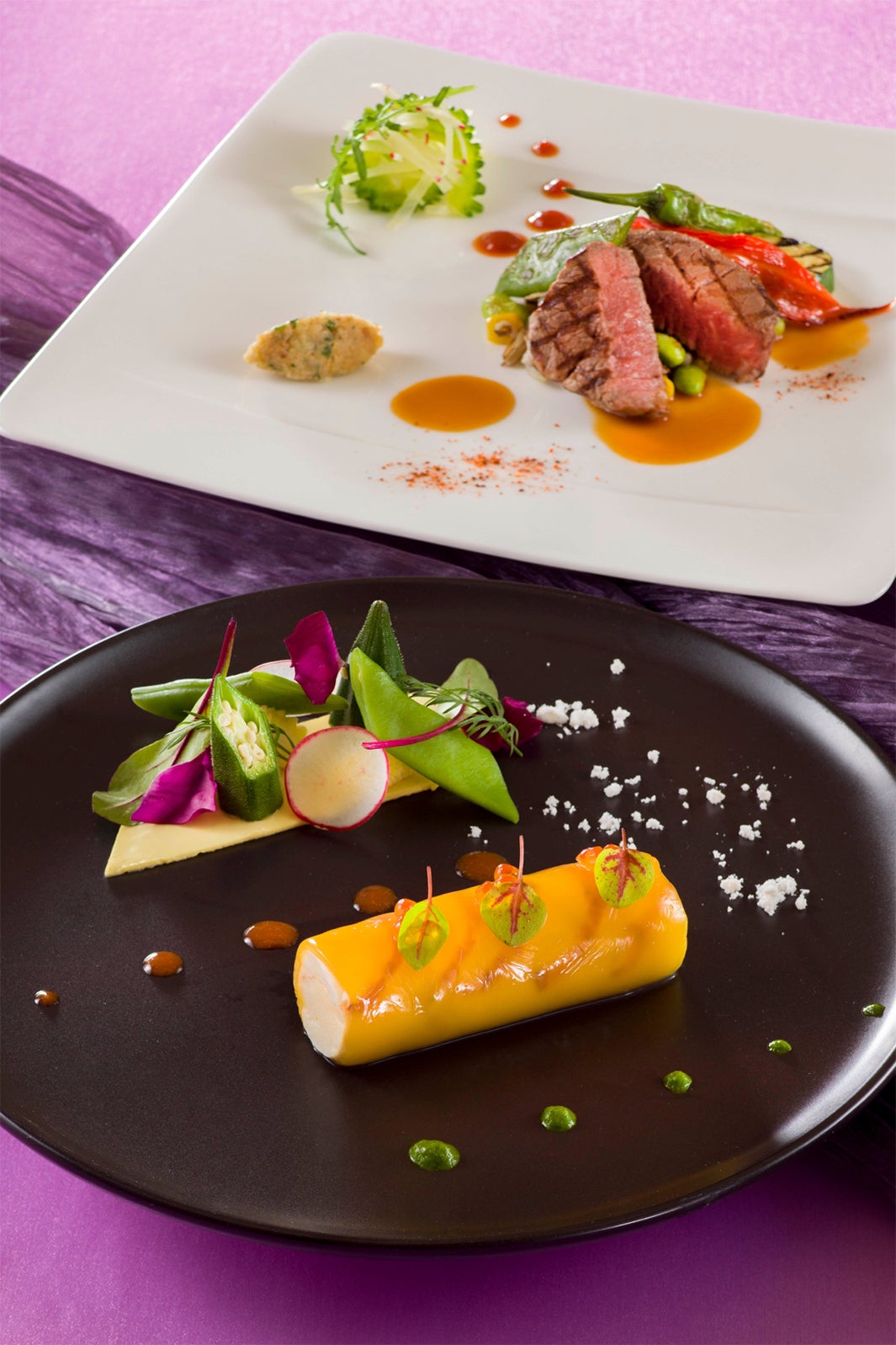 「ベッラヴィスタ・ラウンジ」“ディズニー・サマーフェスティバル”ディナーコース （C）Disney