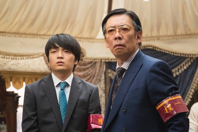 岡山天音、生瀬勝久「貴族探偵」第1話より（画像提供：フジテレビ）