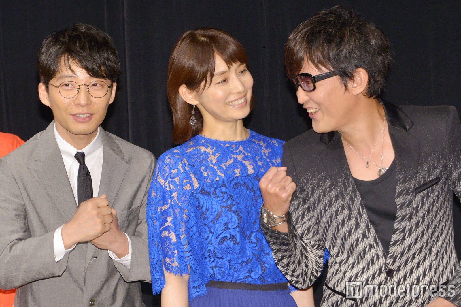 左から：星野源、石田ゆり子、スガシカオ （C）モデルプレス