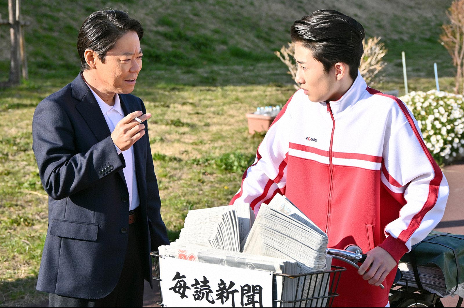 阿部サダヲ、坂元愛登「不適切にもほどがある！」最終話より（C）TBS