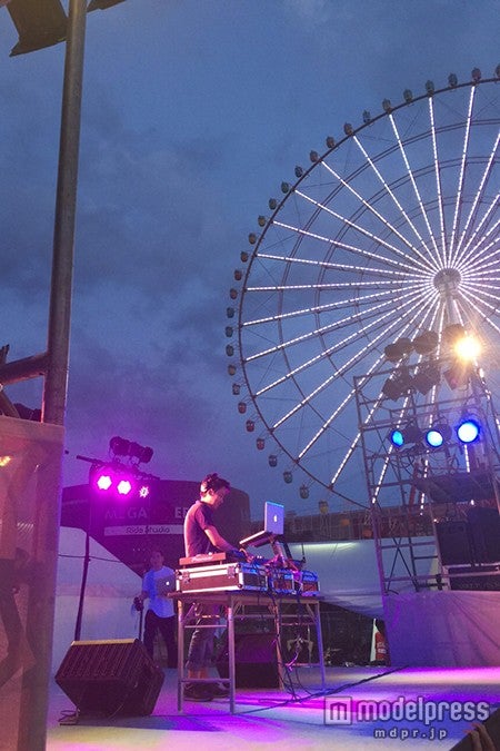 屋外フェスならではの光景／画像提供：AATJ