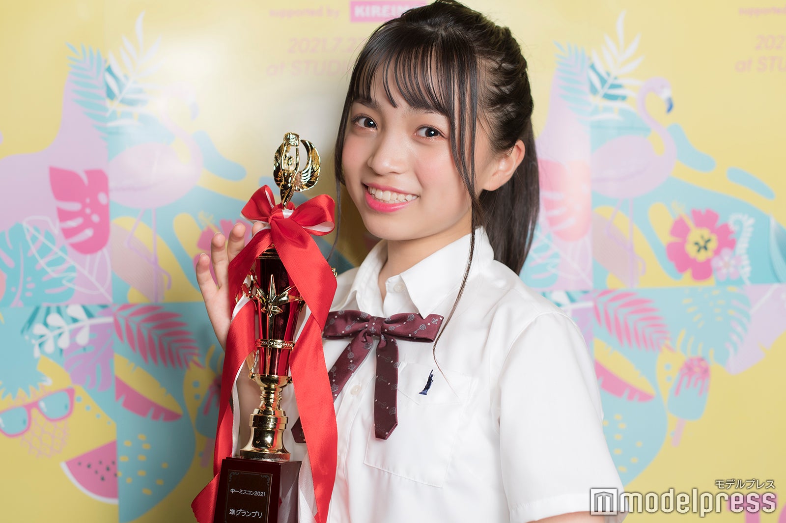 「中一ミスコン2021」準グランプリ・Hinanoさん（C）モデルプレス