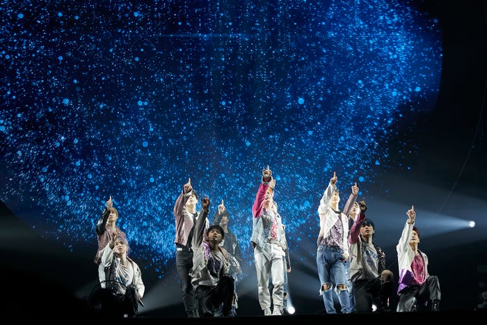 『2022 JO1 1ST ARENA LIVE TOUR ‘KIZUNA’』大阪公演(C)LAPONE ENTERTAINMENT