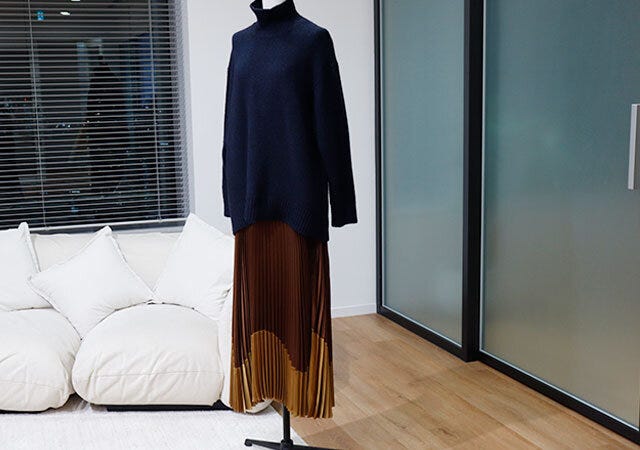 ユニクロ　秋冬　新作スカート